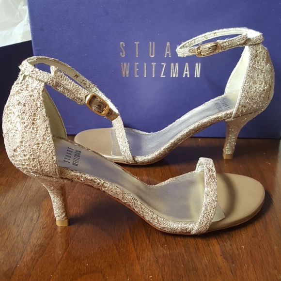16:01 - Stuart Weitzman Strap Ankle Heels - Picture 9 of 15
